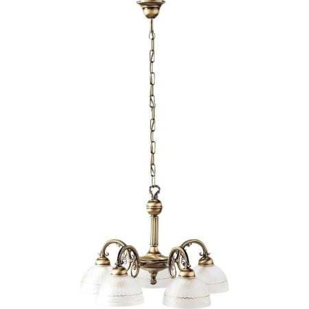 CANDELABRE & PENDULE CLASICE - LUSTRA  FLOSSI 8815 BRONZ BRONZ E27 5X40W D520X400MM