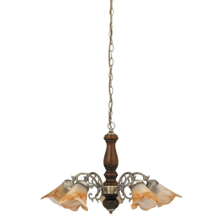 ■ ILUMINAT DE INTERIOR - Lustra R.Rustic 3 7095 bronz bronz  E14 5X40W IP20