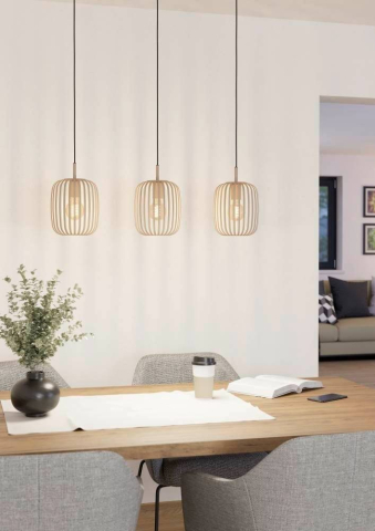 ■ ILUMINAT DE INTERIOR - LUSTRA ROMAZZINA 3XE27 IP20