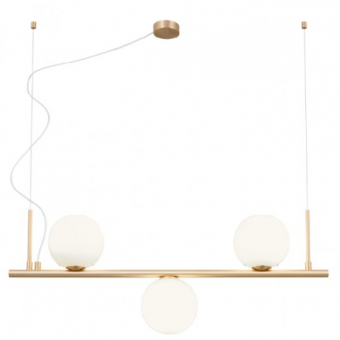 SUSPENSII CU LED - LUSTRA TALIS AURIU SATINAT E143X28W