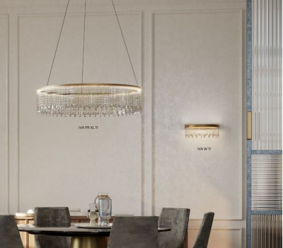 ■ CORPURI DE ILUMINAT - LUSTRA VANESIA LED IVA PR XL 11 40W