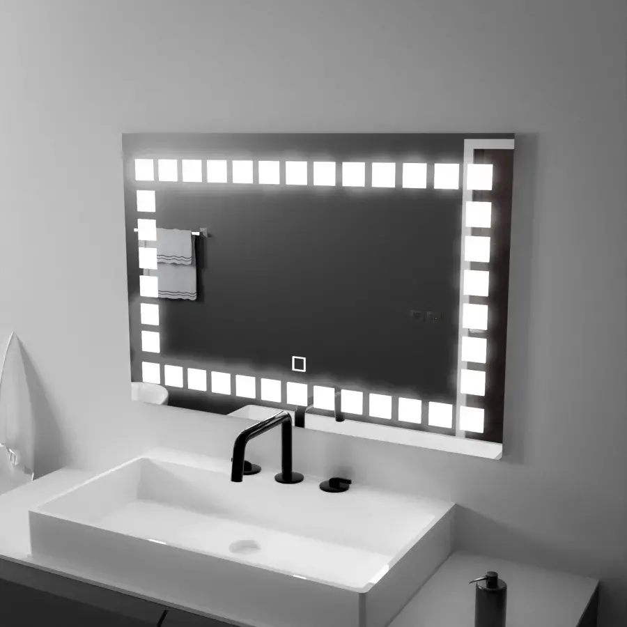 ■ OGLINZI LED - OGLINDA LED CU TOUCH (80X60) 6000K