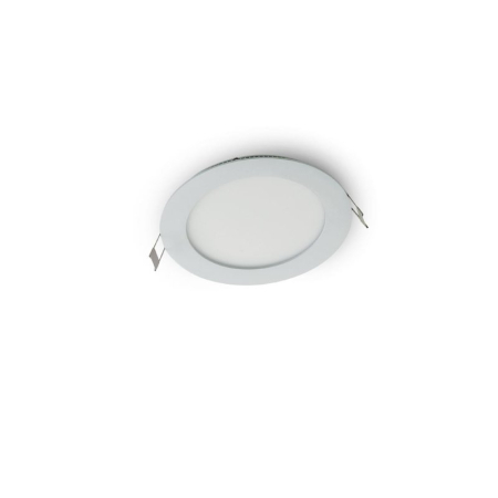 PANOU LED XFLAT INCASTRAT 11W 3000K 180MM ROTUND FTR180WW ALB MAT ARELUX