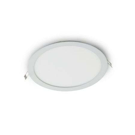 PANOU LED XFLAT INCASTRAT 30W 4000K 300MM ROTUND FTR300NW ALB MAT ARELUX