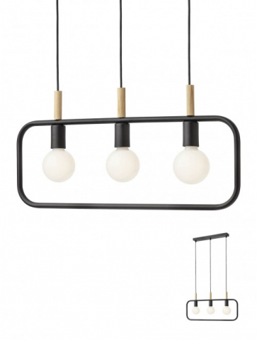 ■ CORPURI DE ILUMINAT - PENDUL AERIS 3X42W E27