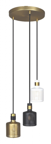 CANDELABRE MODERNE & PENDULE - PENDUL  ALBERTA 3X9W E27