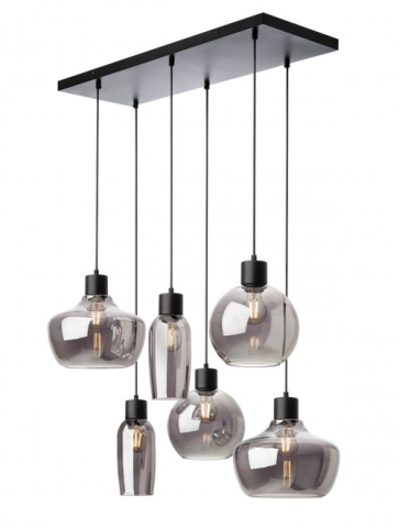 ■ ILUMINAT DE INTERIOR - PENDUL ATLANTIS FUMURIU  6XE27 42W