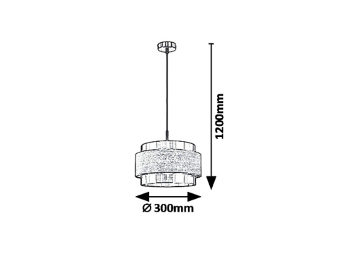 PENDUL BASIL 1X40W E27 [1]