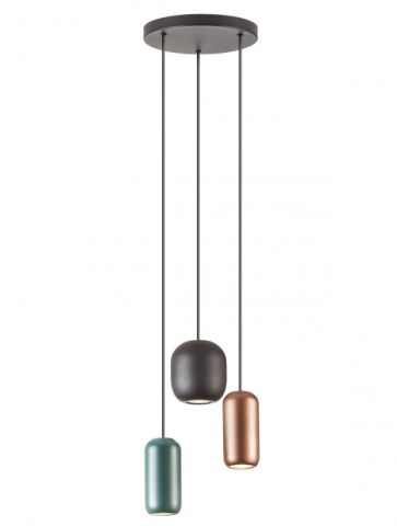■ ILUMINAT DE INTERIOR - PENDUL BOOM 3XGU10  10W