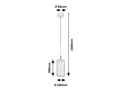 PENDUL CALLIA 1X25W E14 [1]