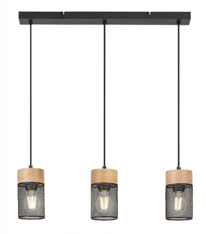 SUSPENSII VINTAGE - PENDUL CALLUM 3X25W E27