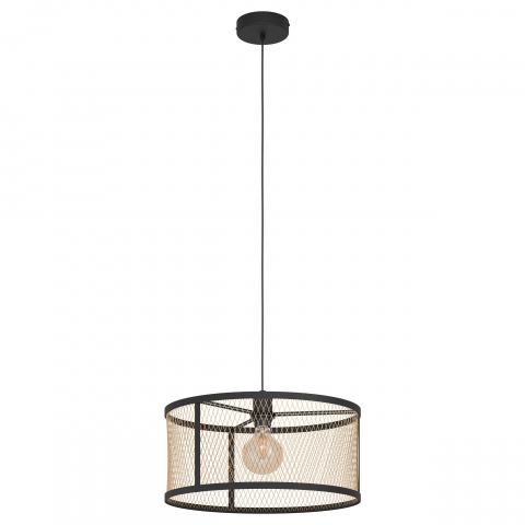 ■ ILUMINAT DE INTERIOR - PENDUL  DELLOW  1XE27 AURIU