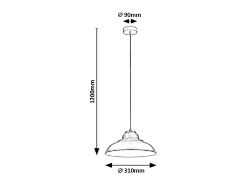 PENDUL DRAGAN 1X60W E27 [1]