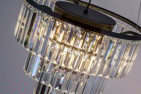 PENDUL de CRISTAL ELOISA - 3X25W - E27 [2]