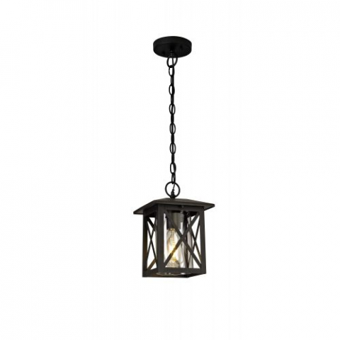 ■  ILUMINAT DE EXTERIOR - PENDUL EXTERIOR HARDY  NEGRU 1XE27