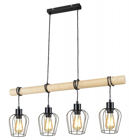 SUSPENSII VINTAGE - PENDUL FABIAN | 4X40W; E27