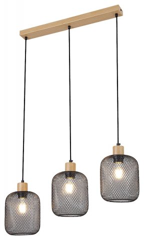 ■ CORPURI DE ILUMINAT - PENDUL GRENDEL 3X60W E27