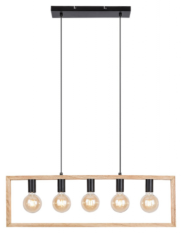 SUSPENSII VINTAGE - PENDUL INDIGO 5X40W E27