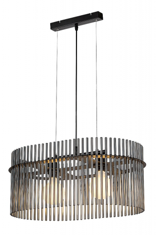 ■ ILUMINAT DE INTERIOR - PENDUL INESA NEGRU MAT 2X40W E27