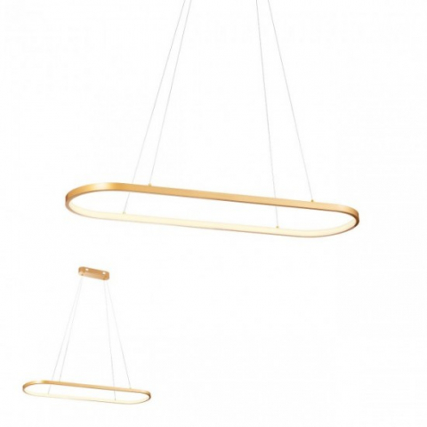 SUSPENSII CU LED - PENDUL LAP LED AURIU 32W DIMABIL 3000K 2690LM