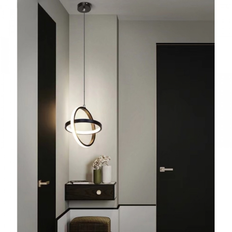 PENDUL LED  1x23W NEGRU [1]