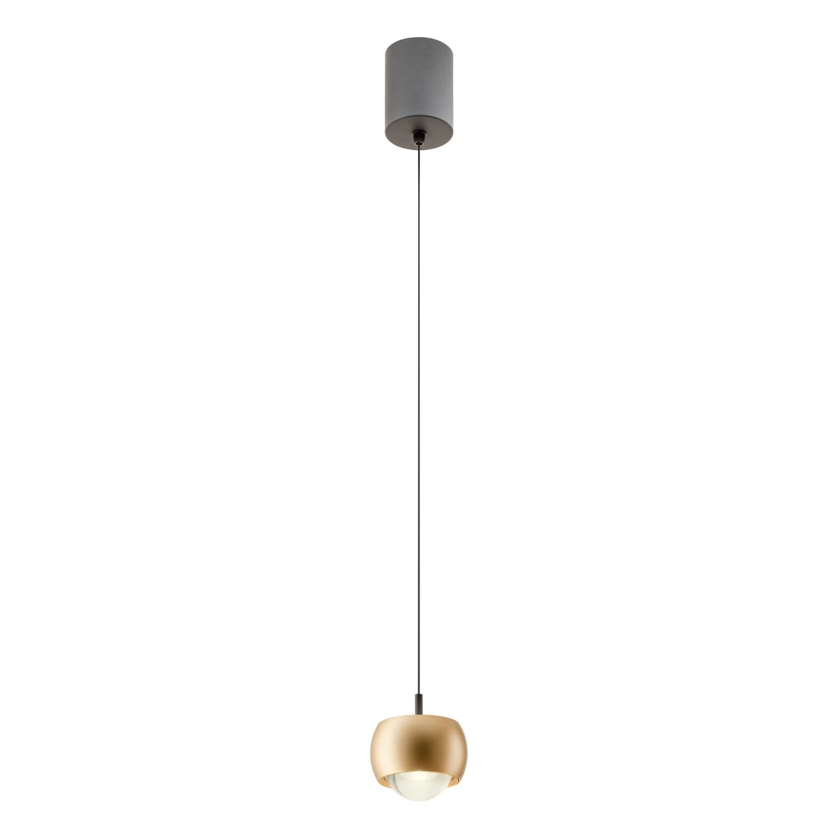 SUSPENSII CU LED - PENDUL LED Aves 12W, 720lm, lumina calda, auriu mat