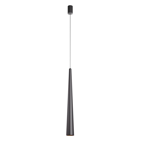 ■ ILUMINAT DE INTERIOR - PENDUL LED BOTERA NEGRU 1X10W 3000K