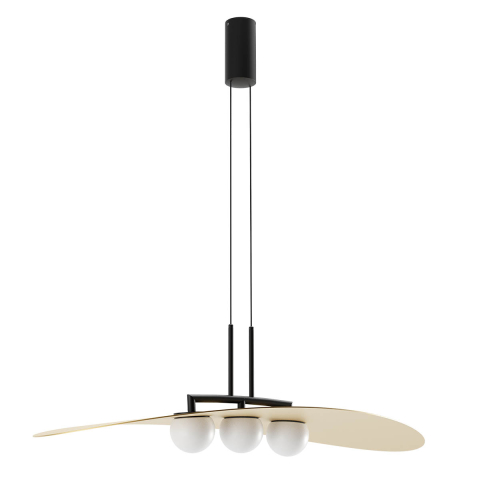 ■ ILUMINAT DE INTERIOR - PENDUL LED CODY AURIU 1X28W 3000K