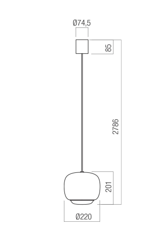 PENDUL LED DUBBO 1X12W CCT [1]