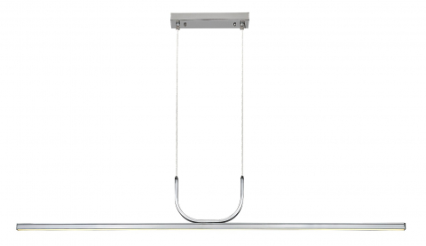 SUSPENSII CU LED - PENDUL LED ELIA  ALB 1X25W 3000K CROM