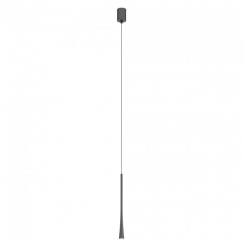 SUSPENSII CU LED - PENDUL LED ITO NEGRU 1X6W 3000k