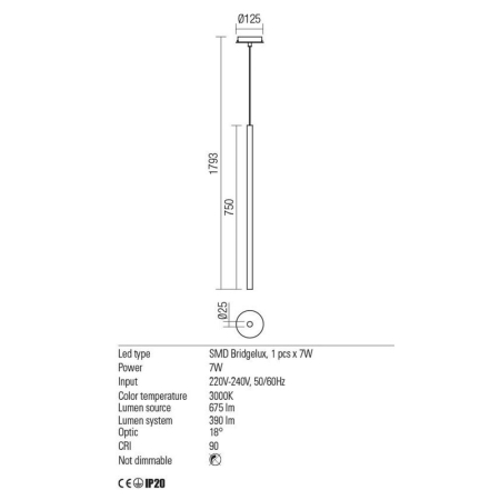 PENDUL LED REDO KANJI 01-1224 [1]