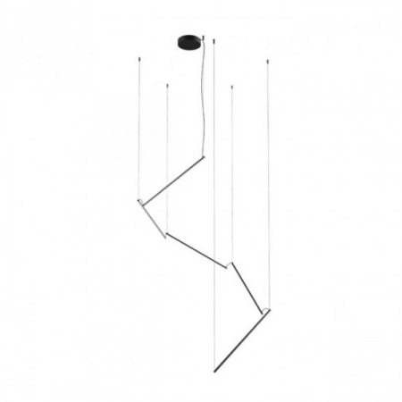 SUSPENSII CU LED - PENDUL LED STICK D1400 1X48W LC. NEGRU