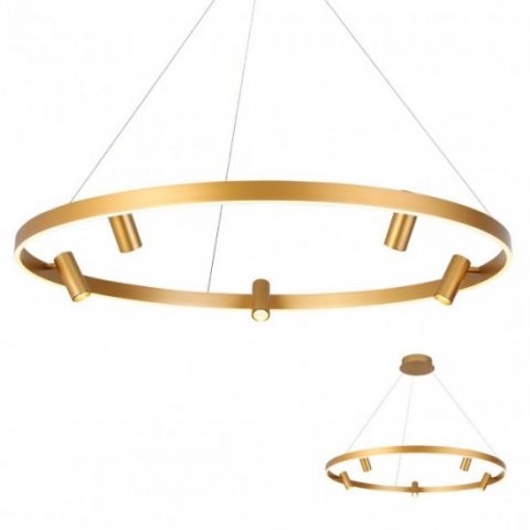 SUSPENSII CU LED - PENDUL LED SUMMIT  AURIU 5X4W 3640LM