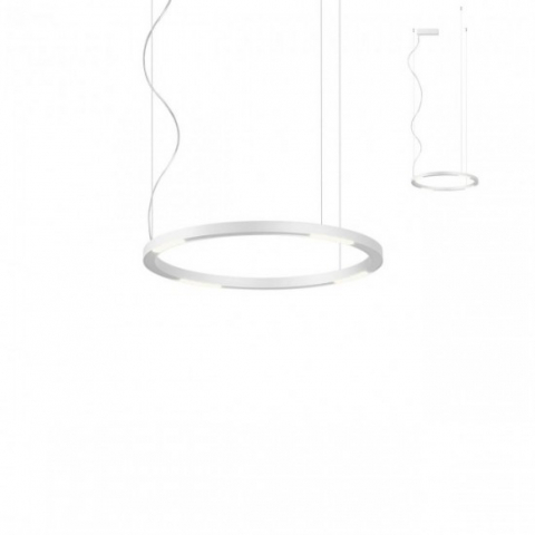 SUSPENSII CU LED - PENDUL LED UNION ALB 1X34W 3000K 2632LM