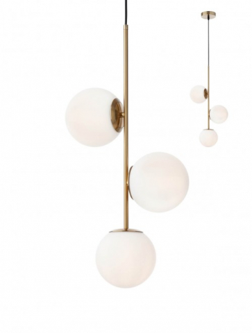 ■ CORPURI DE ILUMINAT - PENDUL NIVA 3X28W E14