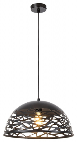 CANDELABRE MODERNE & PENDULE - PENDUL NORENA 1X60W E27 - NEGRU