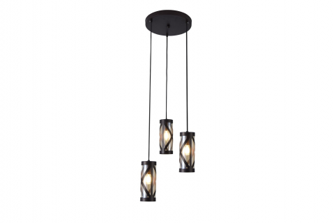 CANDELABRE MODERNE & PENDULE - PENDUL OBERON 3X40W E14