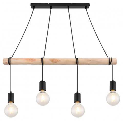 CANDELABRE MODERNE & PENDULE - PENDUL PABLO 4X40W E27