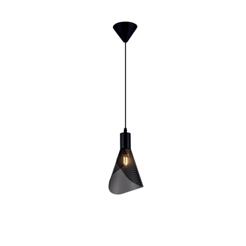 ■ ILUMINAT DE INTERIOR - PENDUL PARIS  1XE14 NEGRU