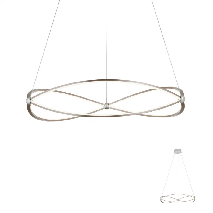SUSPENSII CU LED - PENDUL QUARK LED 1X53W 3000K