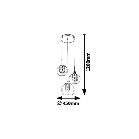 PENDUL R.PHILANA 3xE14/40W/230V [1]
