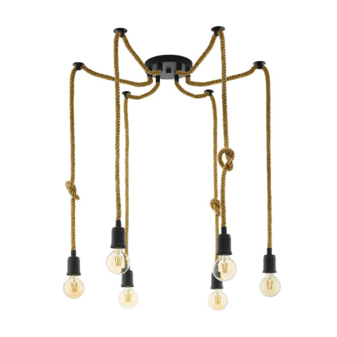 ■ ILUMINAT DE INTERIOR - PENDUL  RAMPSIDE 6XE27 IP20