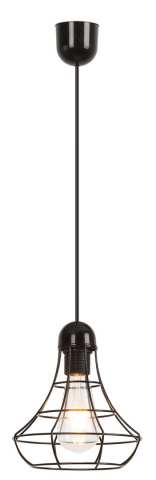 SUSPENSII VINTAGE - PENDUL RAMSEY 2X60W E27 NEGRU