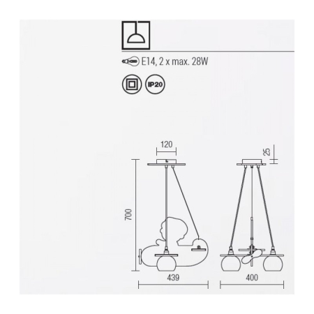 PENDUL RED. HAPPY PLANE 04-422 [1]