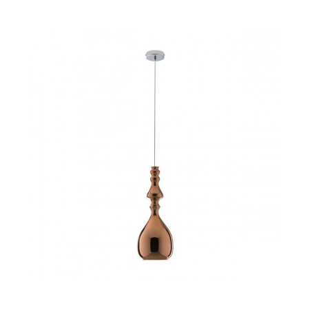 ■ ILUMINAT DE INTERIOR - PENDUL  AMBIX 01-1084 E27 1X40W COPPER
