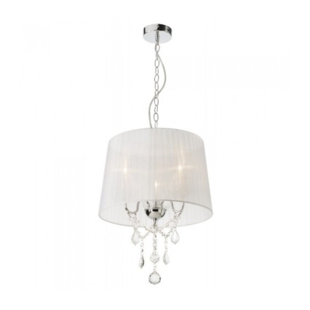 CANDELABRE CRISTAL & PENDULE - PENDUL  Redo Giorgia 02-642
