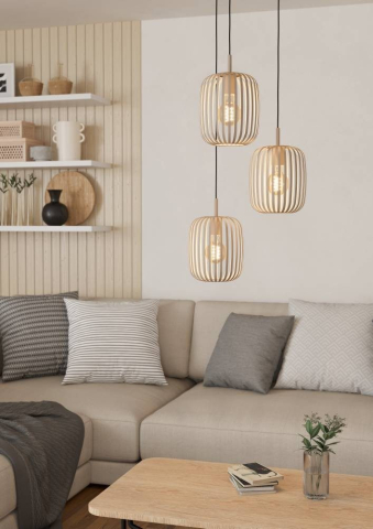 ■ ILUMINAT DE INTERIOR - PENDUL ROMAZZINA 3XE27 IP20