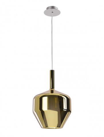 ■ ILUMINAT DE INTERIOR - PENDUL TRESOR 1XE27 AURIU