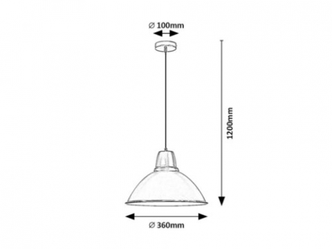 PENDUL WILBOUR 1X60W E27 [2]